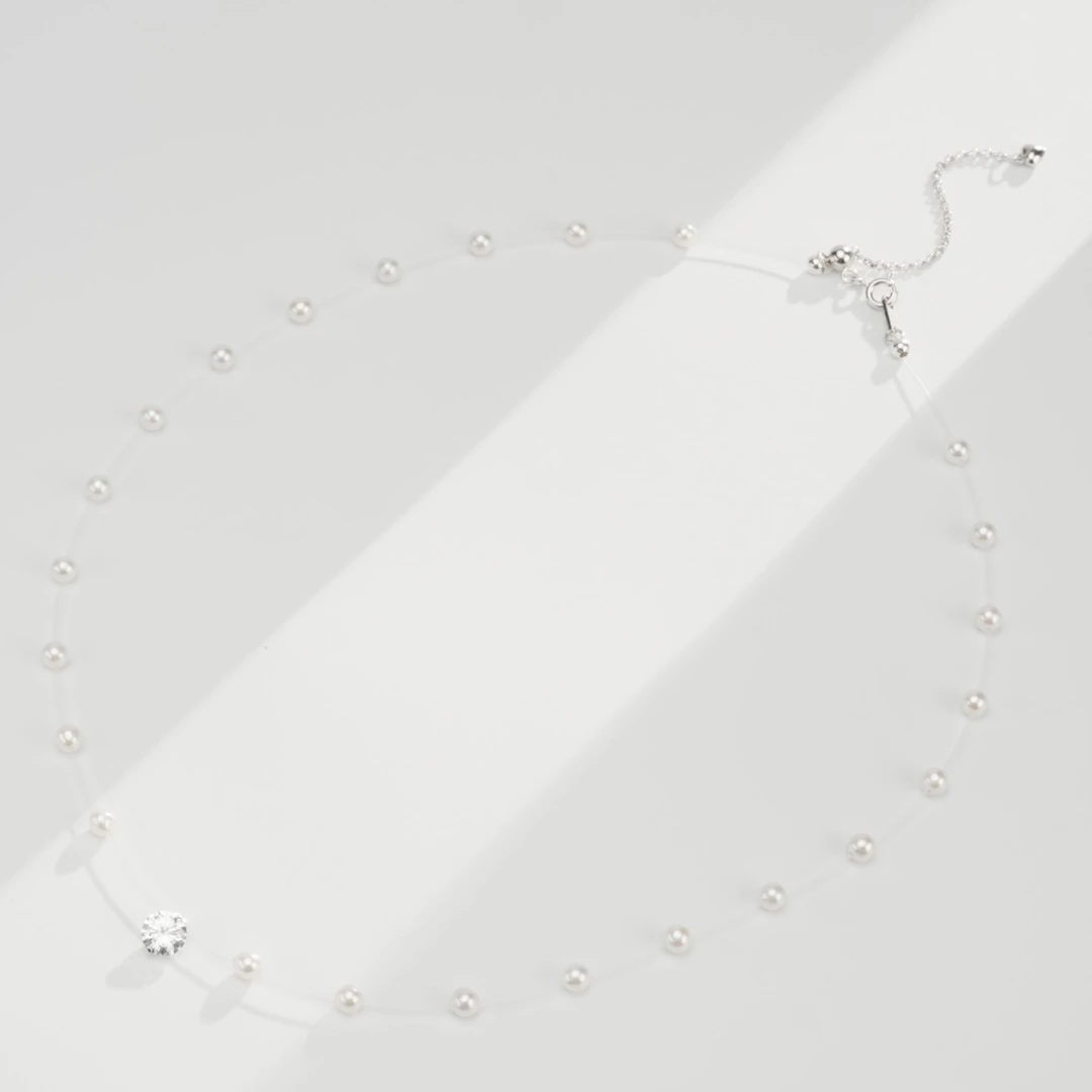 白日梦珍珠满天星项链梦幻闪耀