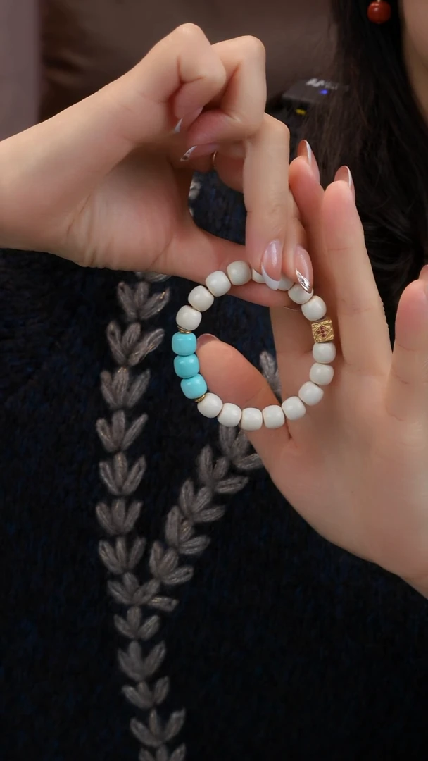 未镶嵌绿松石手链1111