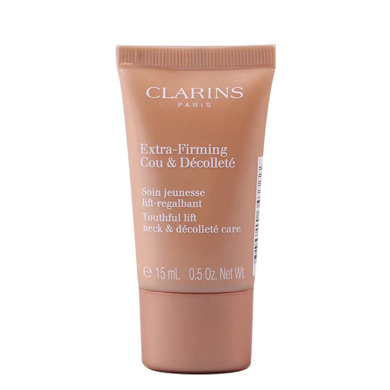Clarins/娇韵诗焕颜弹力紧致颈霜15ml中样舒缓滋润美颈霜