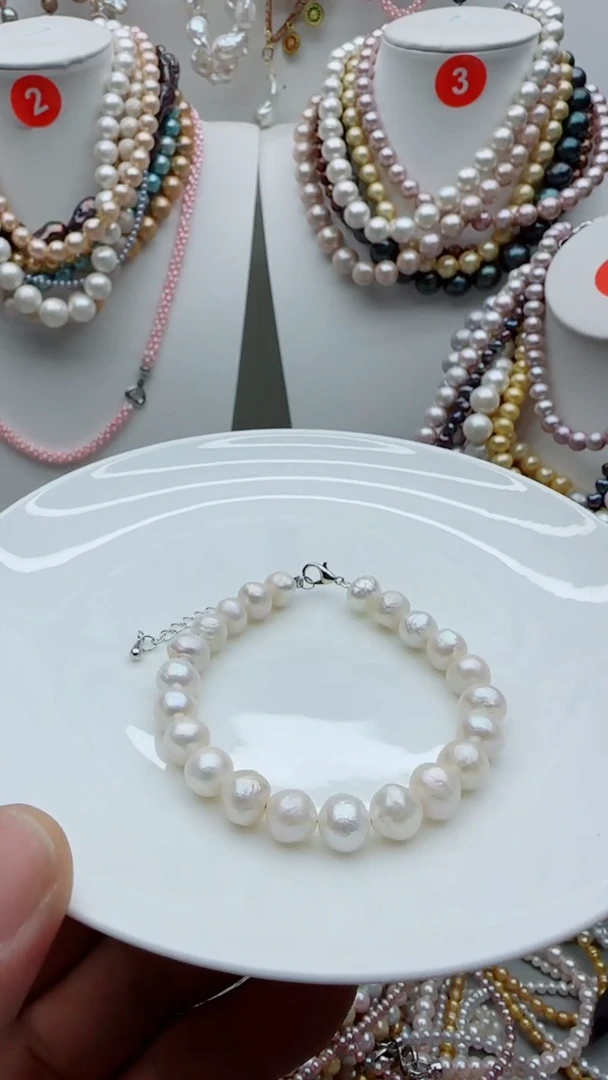 淡水珍珠未镶嵌颈饰1