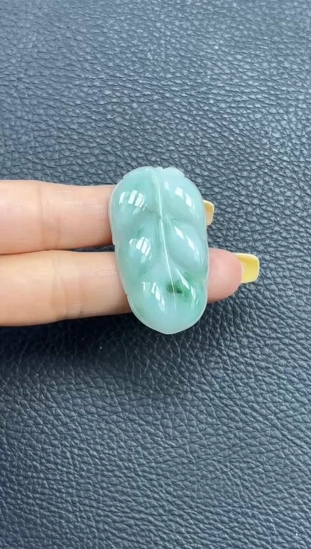 颈饰未镶嵌翡翠K558-163 叶子