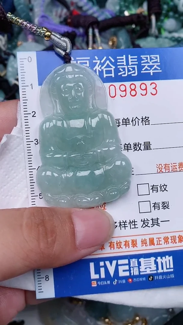 翡翠未镶嵌颈饰...0009893