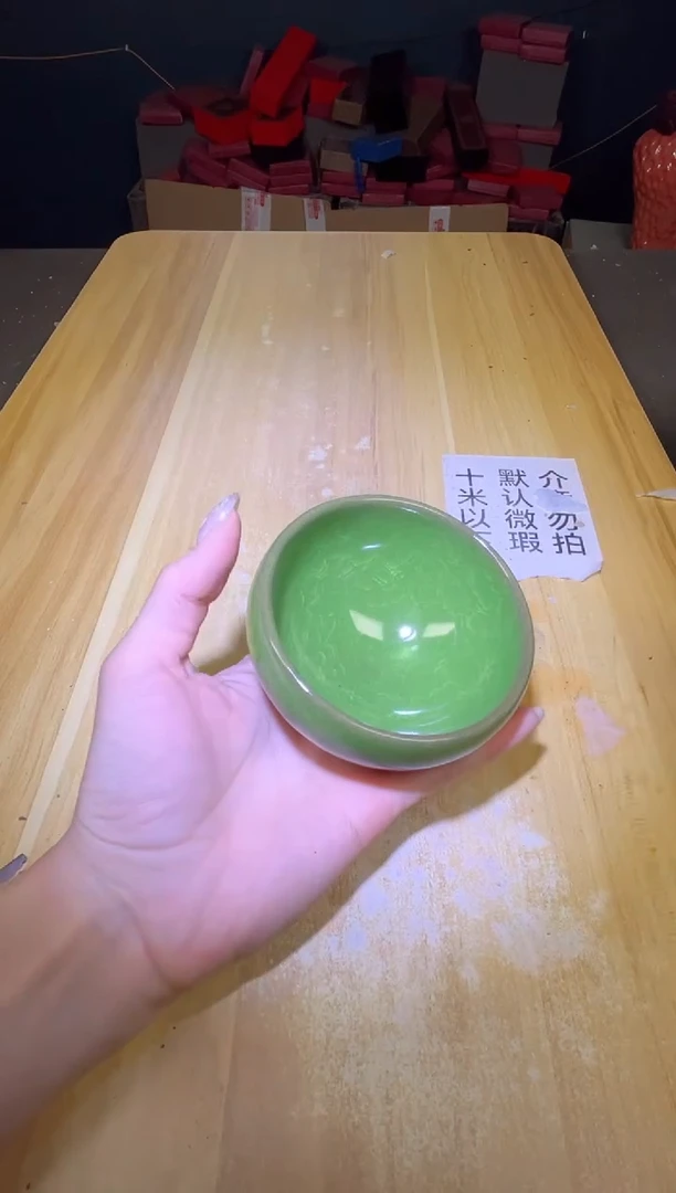 茶盏茶盏微瑕茶盏主人杯465