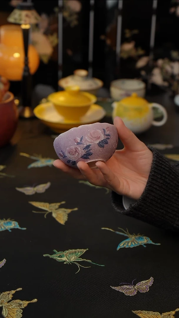 莫奈玫瑰  普洱杯