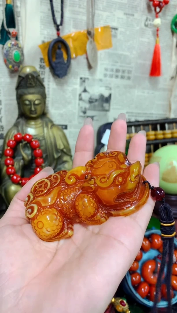 未镶嵌蜜蜡裸石主播推荐主播推荐