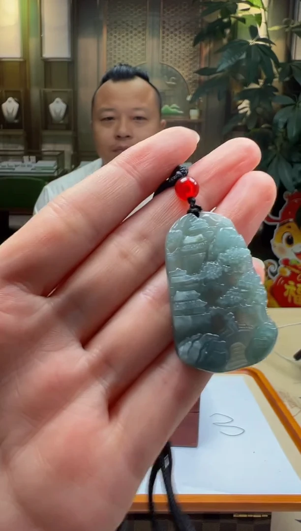 翡翠未镶嵌颈饰BQ2025-7-21-39