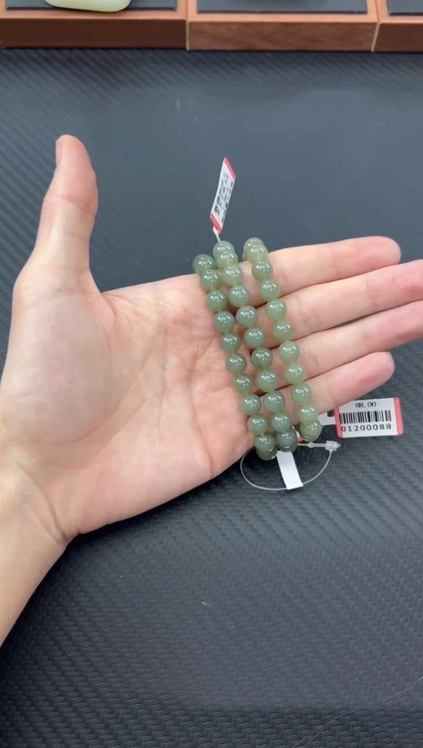 【闪购商品】和田玉手串未镶嵌若羌卡8手串多样性发货拍一发一