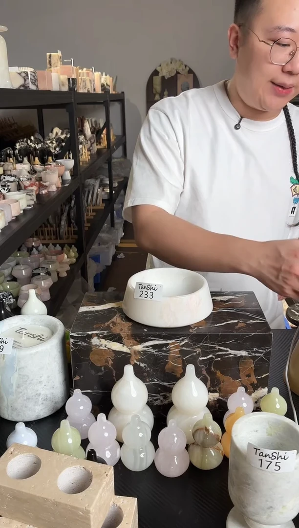石材233大理石宠物碗