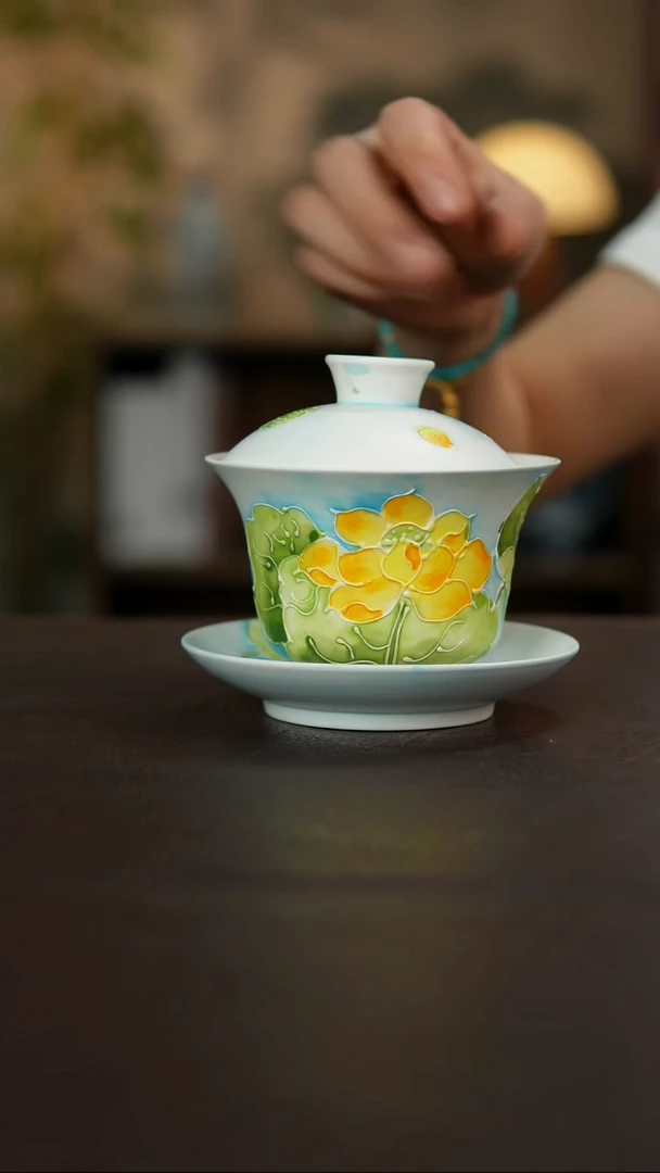 杯景德镇陶瓷杯碗柴烧多人