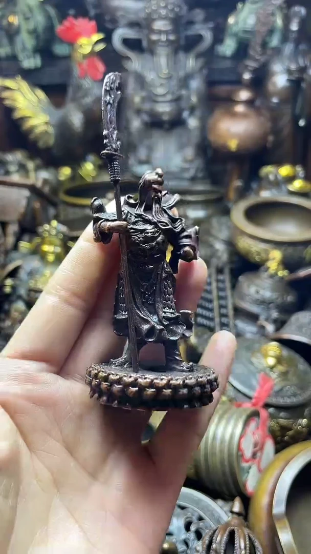 闪购链接，点击下单，有运费险，铜摆件