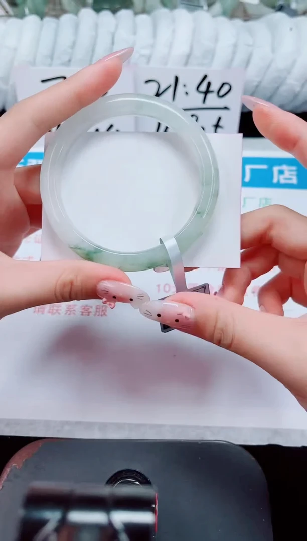 未镶嵌手镯石英质玉102-59/60