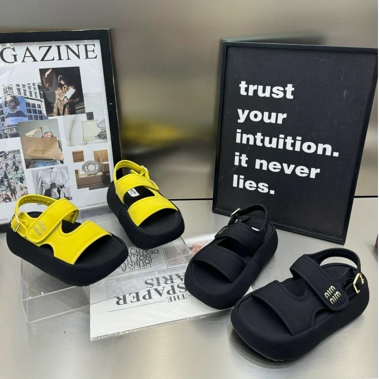 【专柜清货001-100】厚底增高软底时尚凉鞋夏季外穿沙滩鞋百搭凉鞋