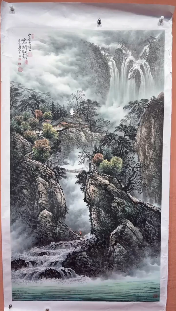 国画师立照老师国画作品