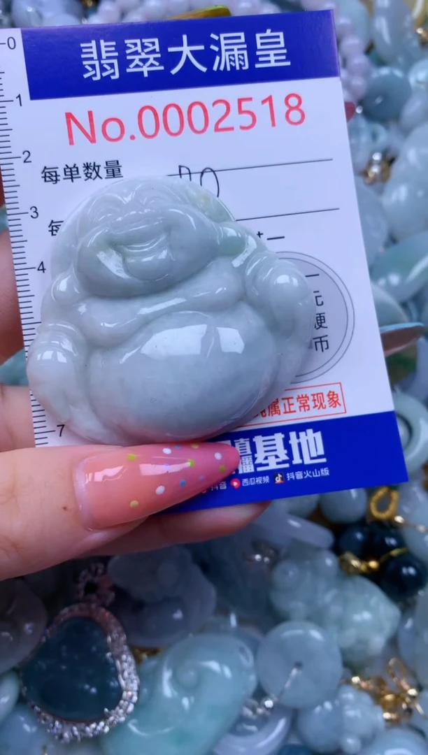 翡翠未镶嵌吊坠(不含链)2518