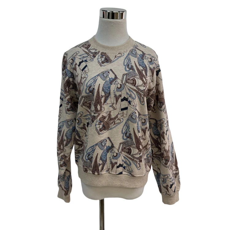 【九折】爱马仕/卫衣/95新/棉/[251025YF0007]