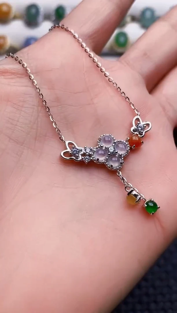 银S925镶嵌戒指翡翠3110