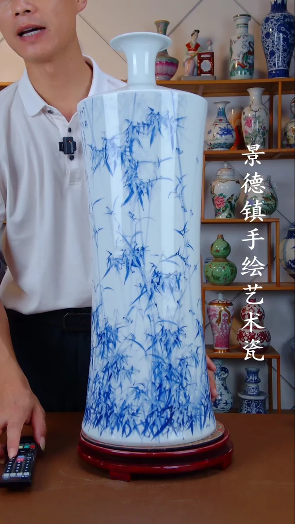 现代景德镇手工手绘陶瓷摆件47
