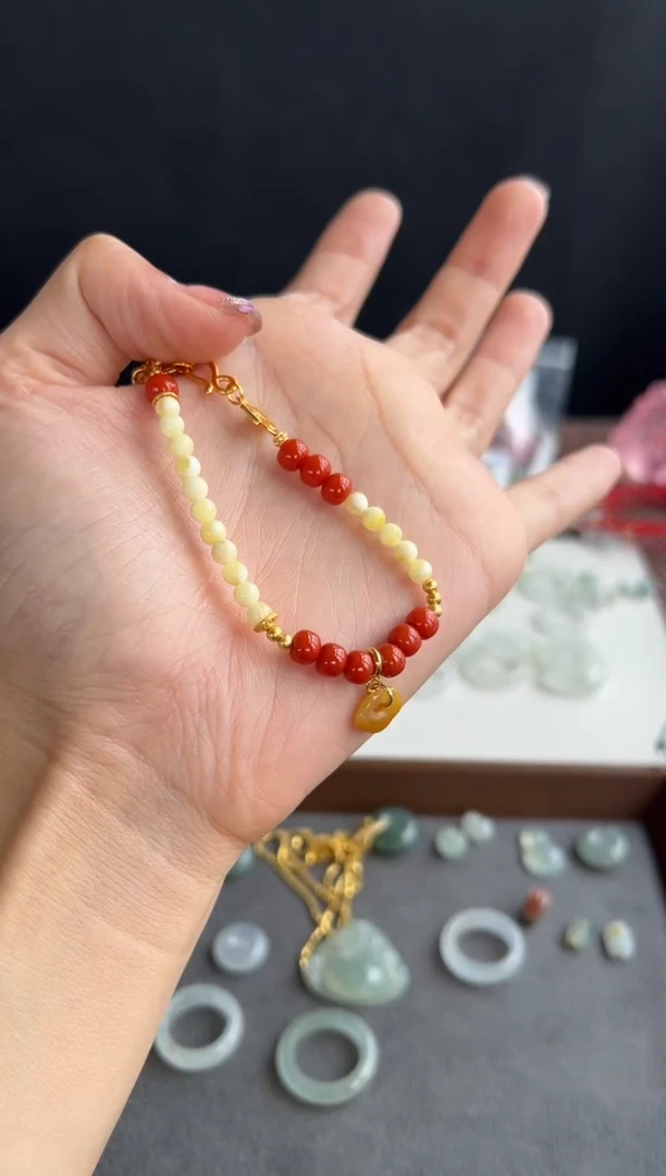 未镶嵌手链南红玛瑙928买断