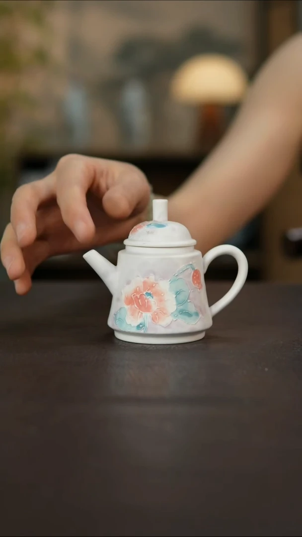 杯景德镇陶瓷杯碗柴烧多人