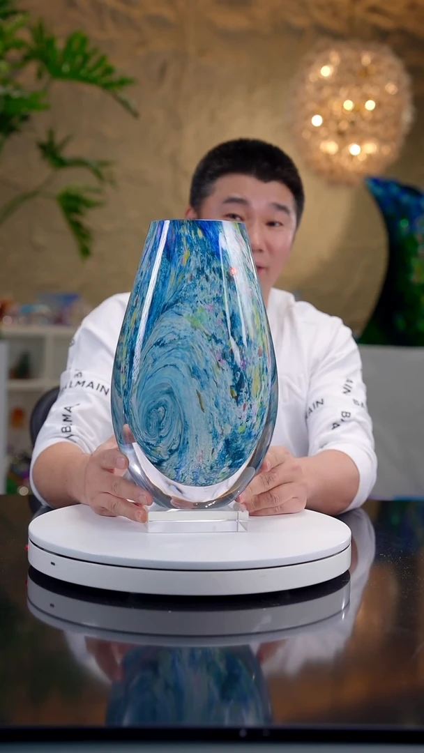 摆件莫奈花园设计款花器