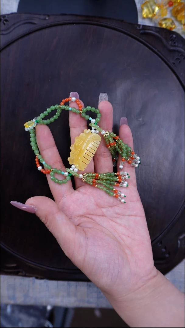 手链琥珀未镶嵌多样性发货一一一