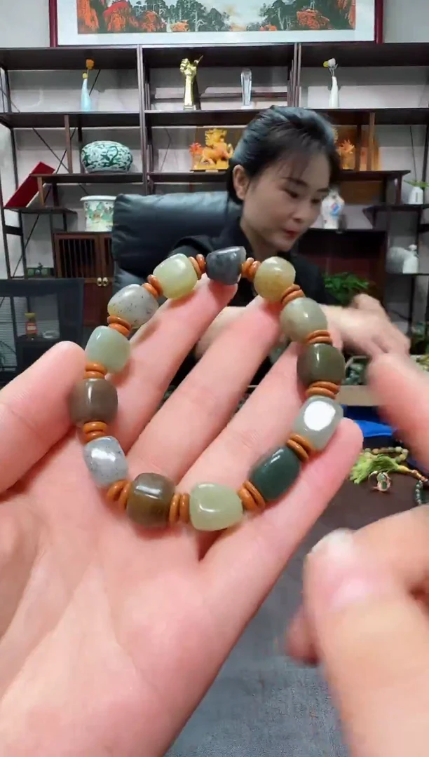 未镶嵌手串和田玉