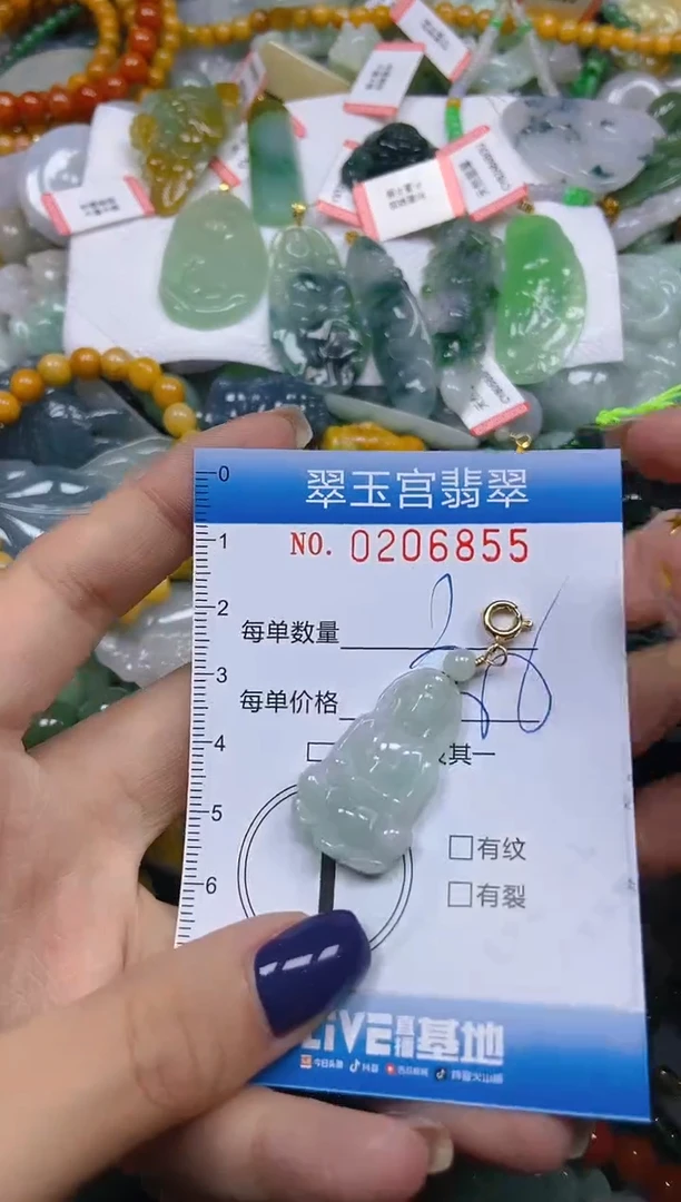 颈饰未镶嵌翡翠闪购C0206855