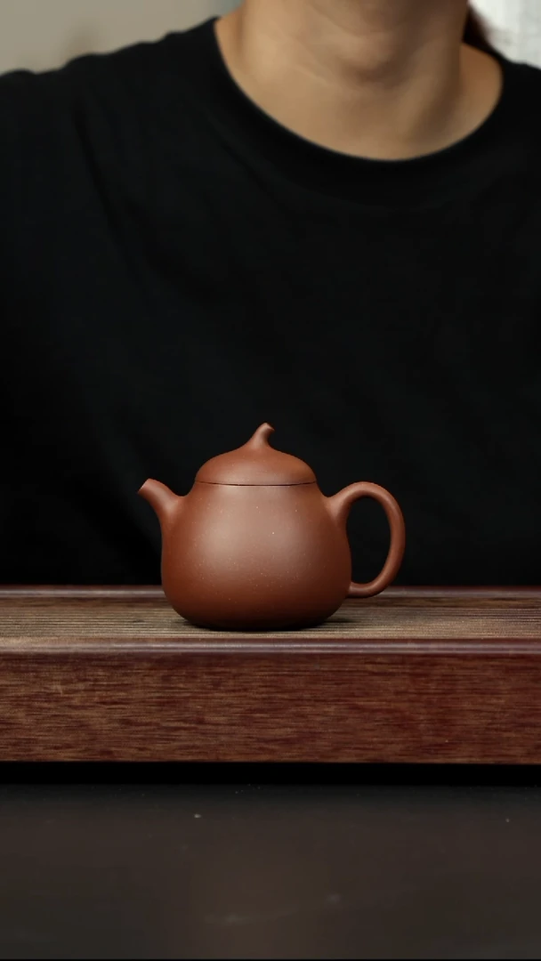 紫砂茶壶底槽清 高茄瓜 全手工