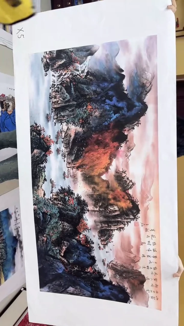 国画九霄甄选国画作品x25