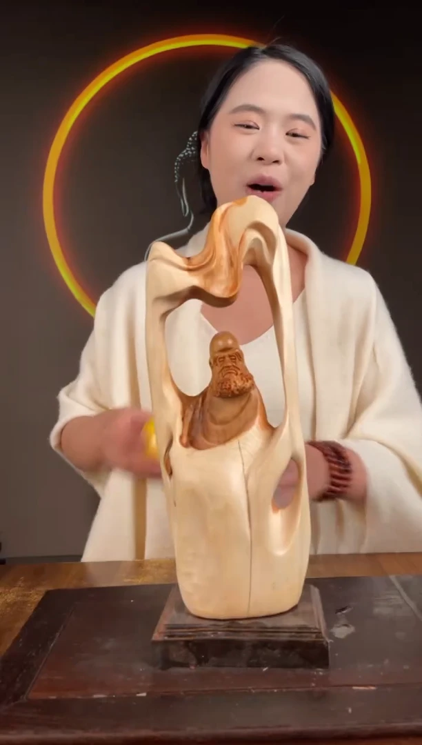 柏木（崖柏）手工摆件,先抢先得!编号:267