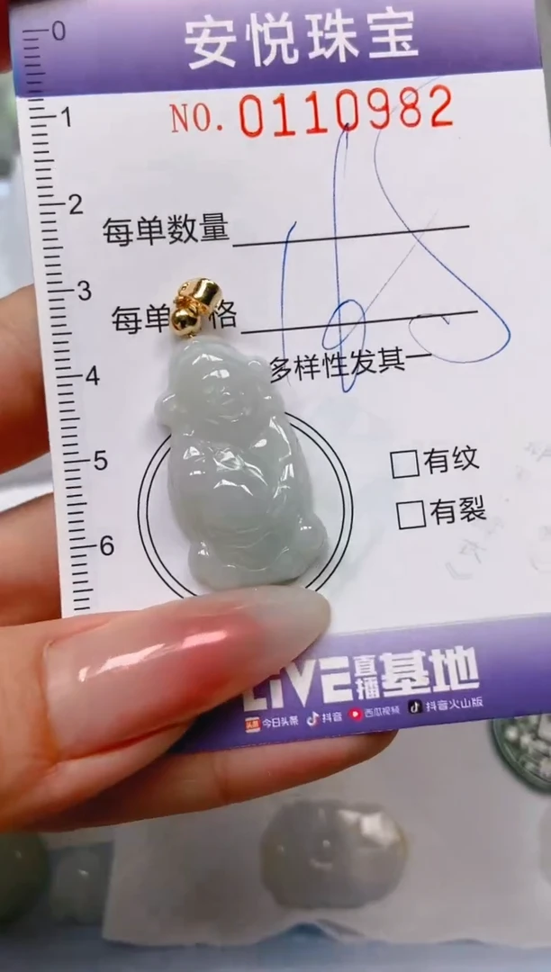 【闪购商品】翡翠颈饰未镶嵌闪购0110982