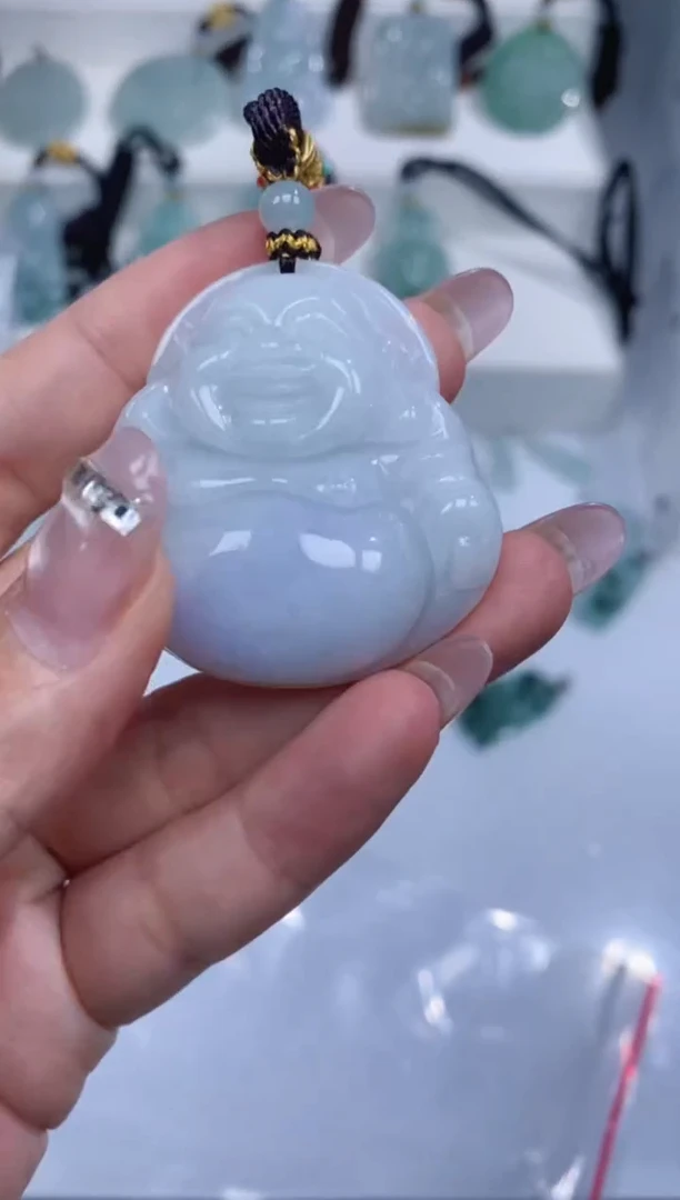 颈饰未镶嵌翡翠吊坠