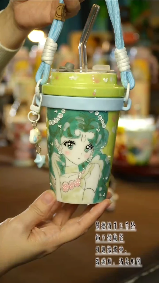 景德镇陶瓷手工手绘&A413