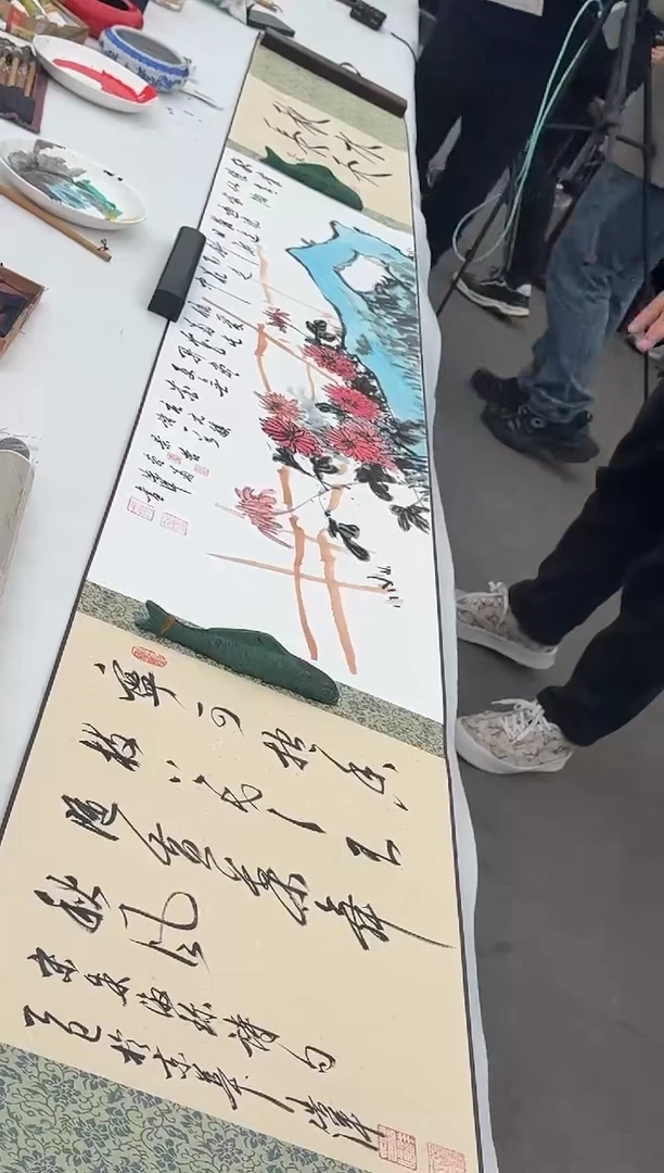 国画炳山艺术--老师作品     兰花