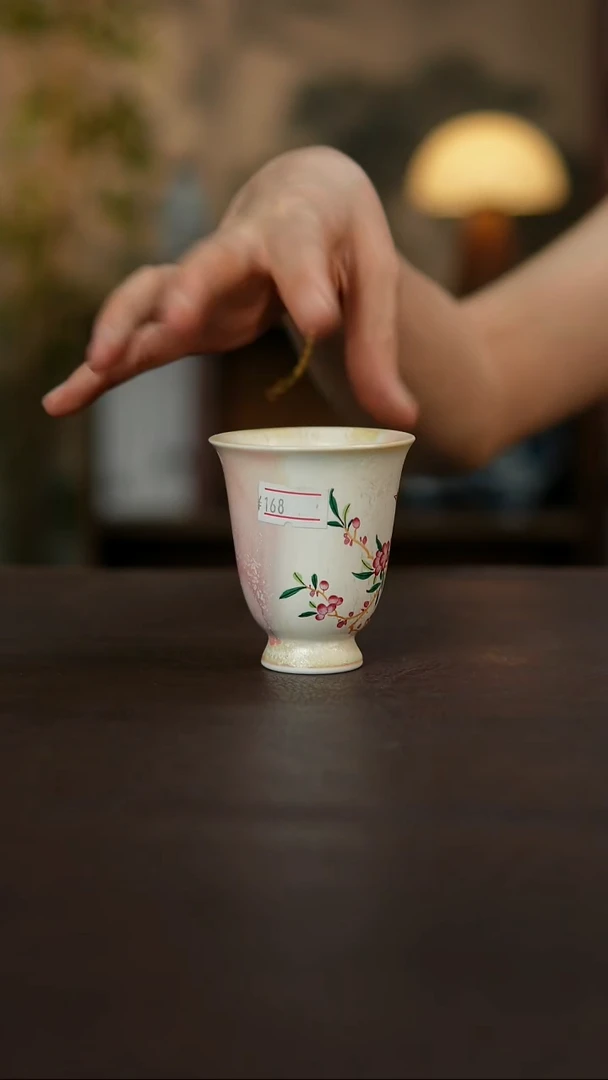 景德镇陶瓷杯碗柴烧多人