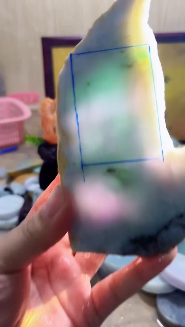 翡翠挂件未镶嵌A货常星2371