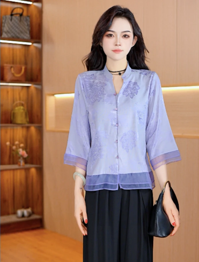 1559-3新款气质女士小衫