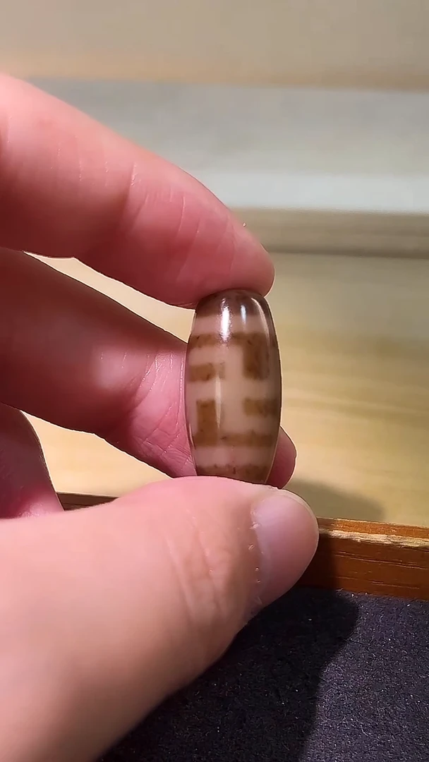 未镶嵌颈饰玛瑙/玉髓行运油料万字一眼达索25.5*11.9