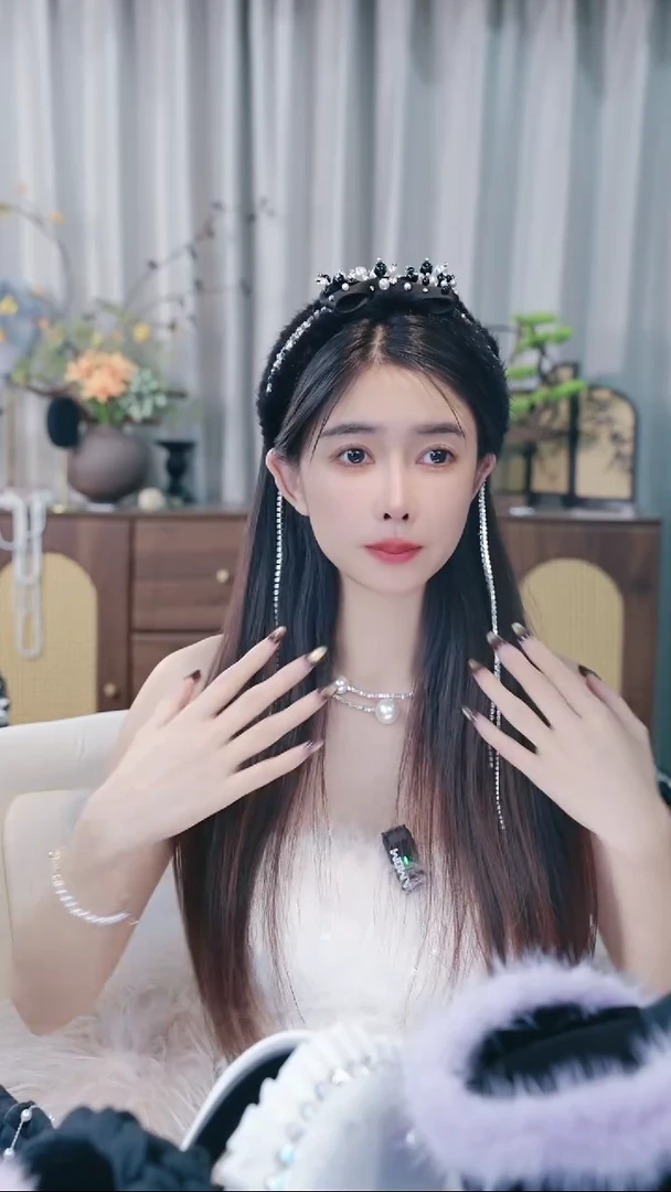 合金布艺轻奢高定发箍 A008