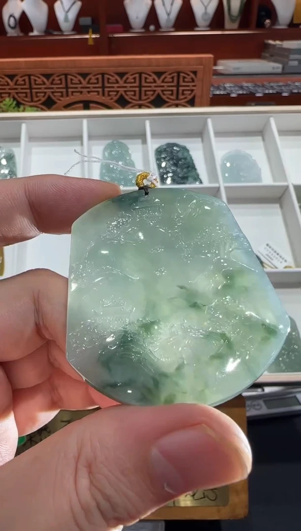 未镶嵌挂件翡翠A货翡翠多样性孤品