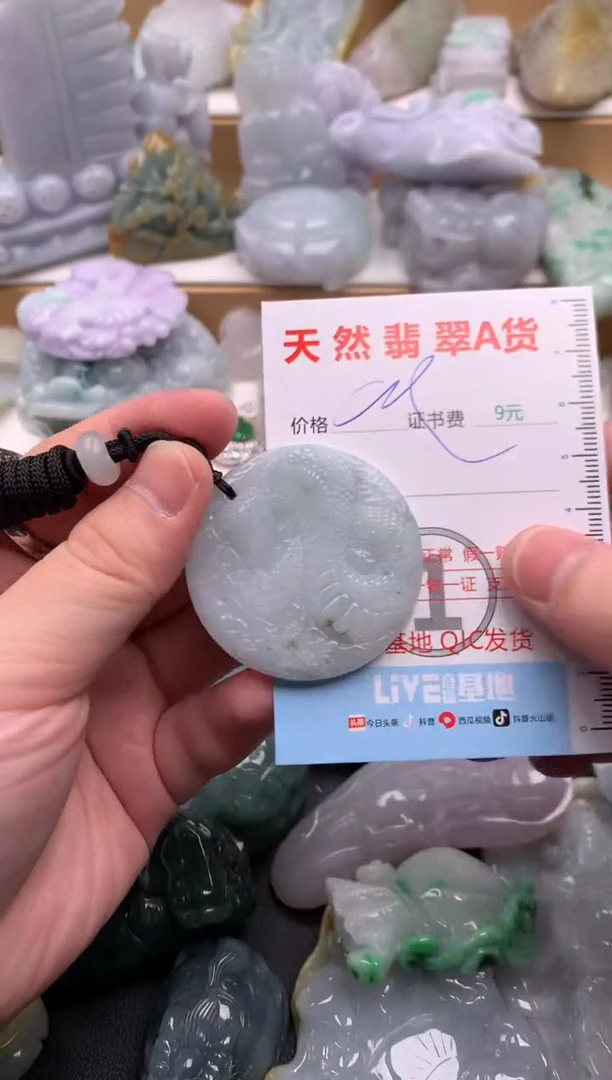 吊坠(不含链)未镶嵌翡翠1