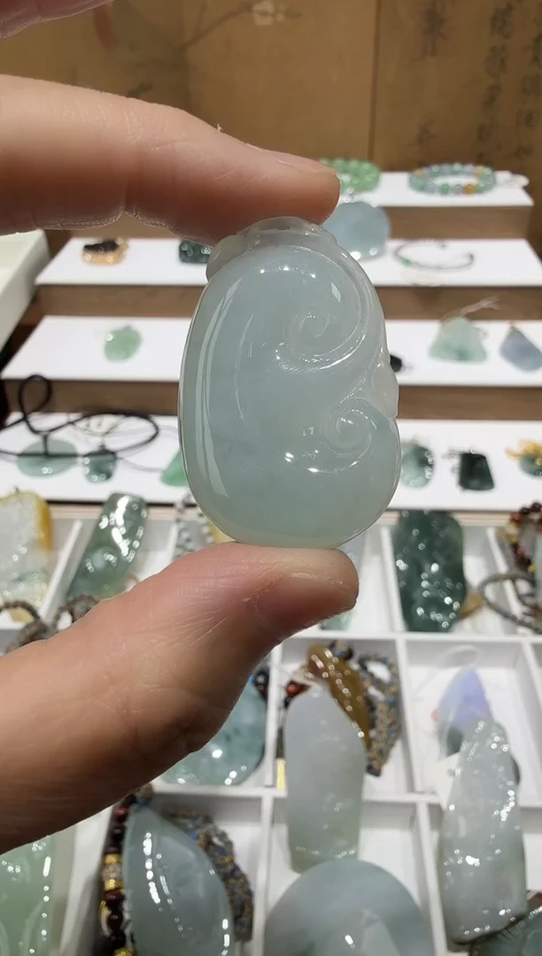 未镶嵌挂件翡翠A货翡翠多样性孤品