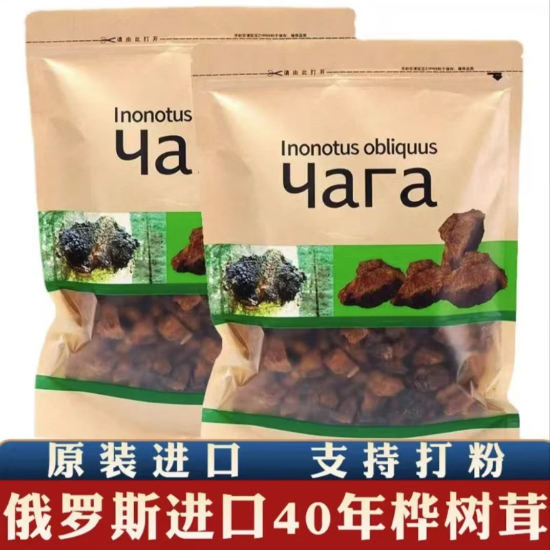 俄罗斯原装进口原始森林白桦树桦树茸