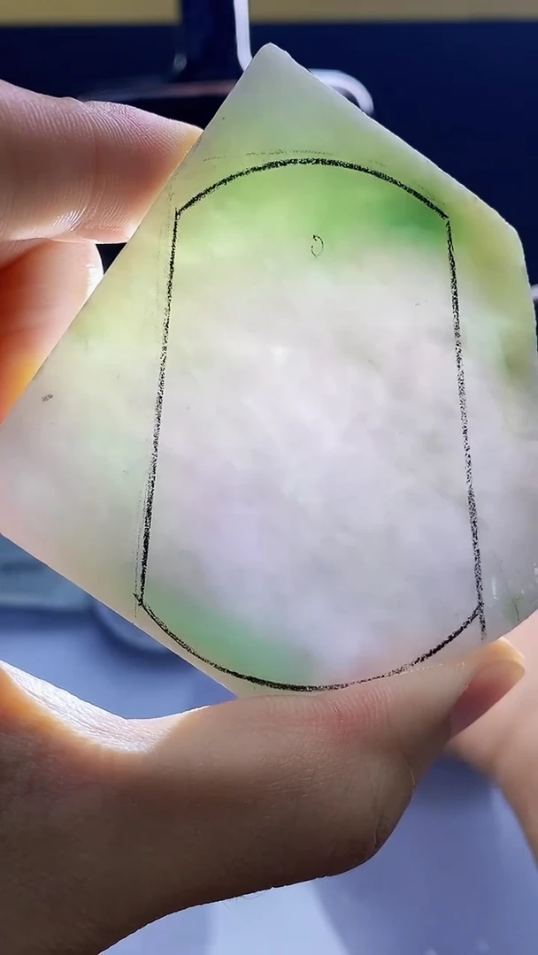 裸石翡翠缅甸天然A货1009