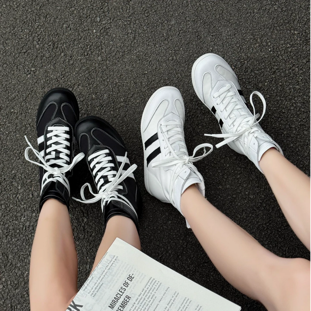 拳击鞋小众设计师潮流透气百搭休闲鞋 4+13