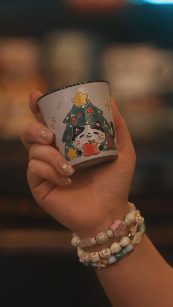 【闪购商品】摆件景德镇釉下彩绘设计师款式陶瓷