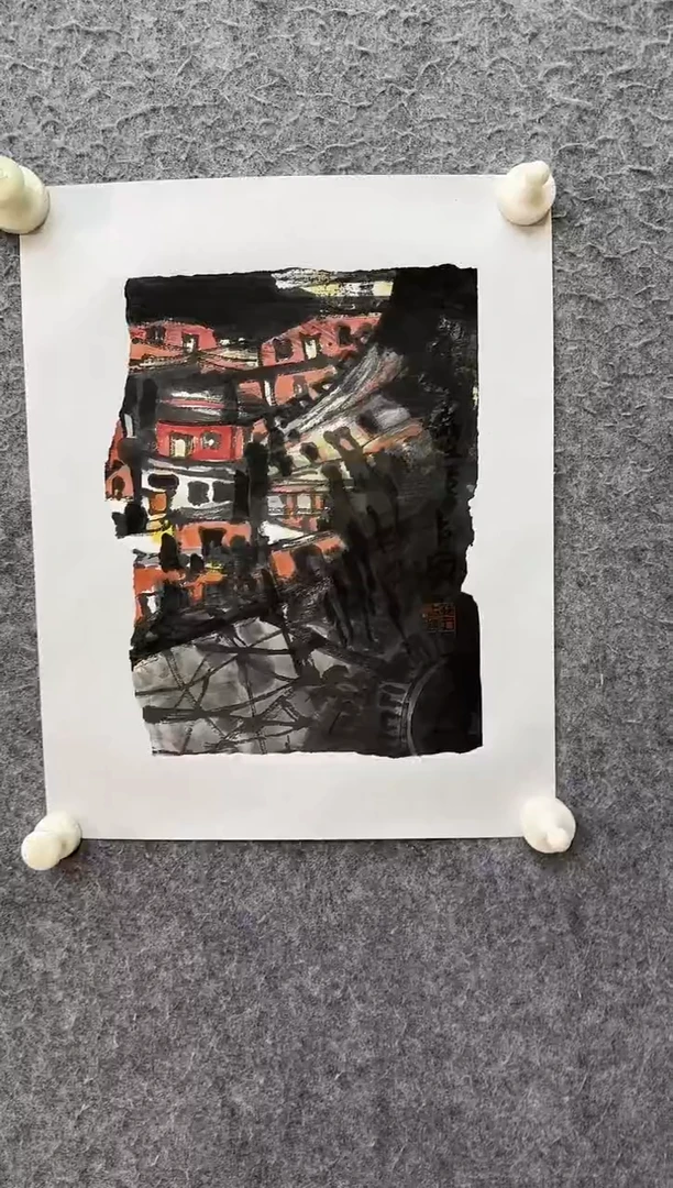 国画ST-JZP老师绘画作品