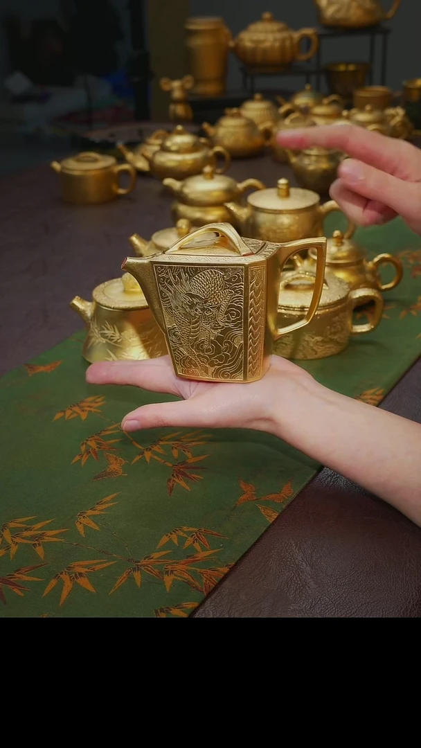 茶杯紫砂一**缘【宜景窑系列】预定金壶