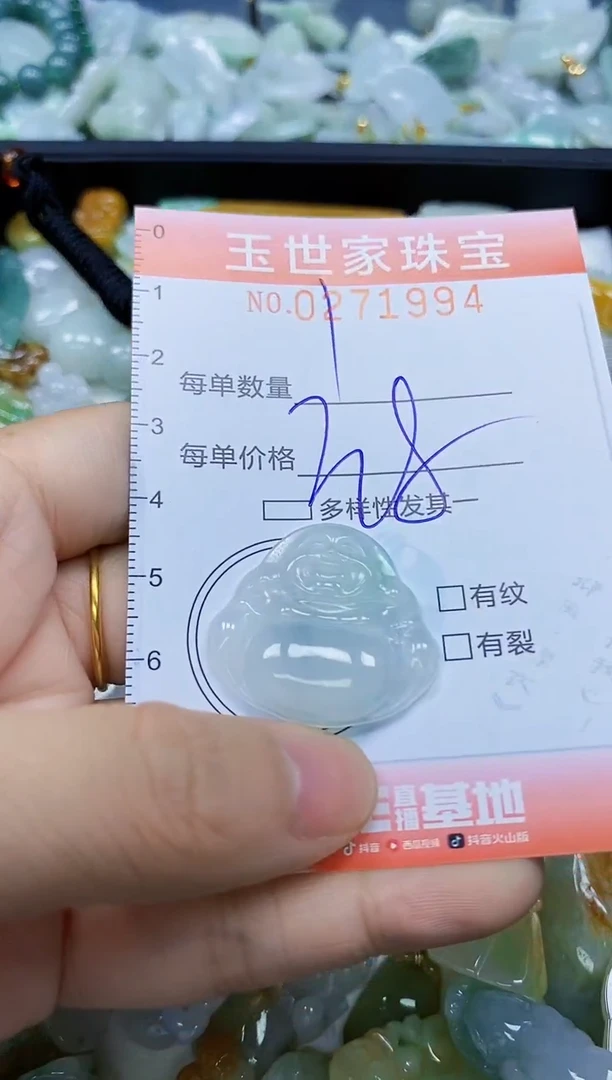 翡翠未镶嵌颈饰闪购0271994