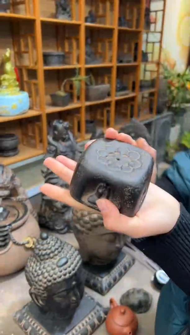 陶土【火山泥】四面佛香插